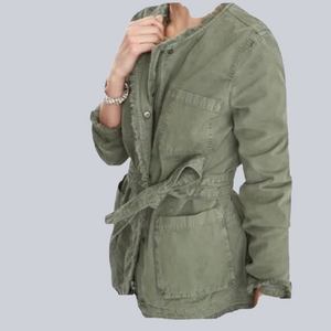 Banana Republic Olive Green Belted Jacket